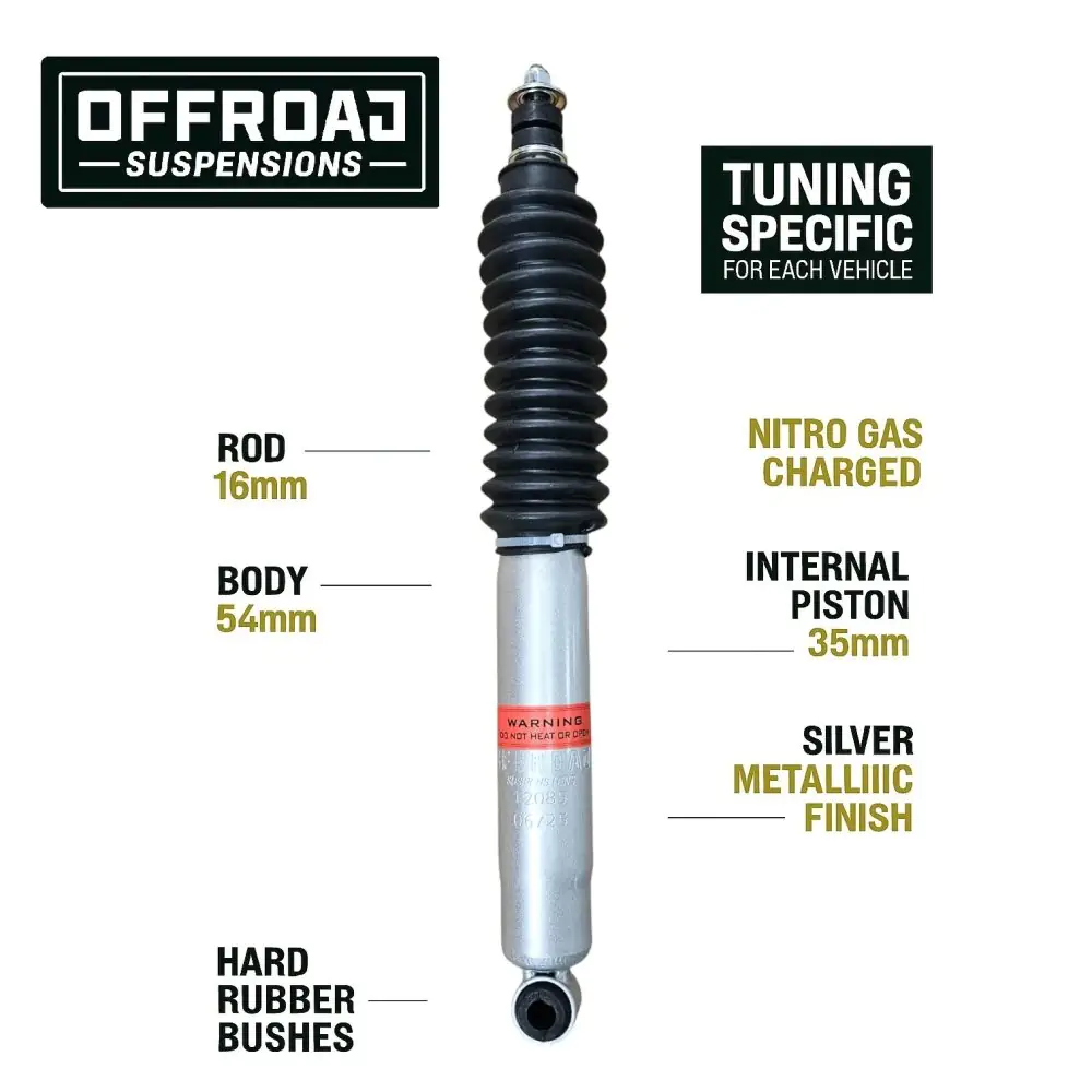 Shock absorber esi Suzuki Samurai + 5cm Offroad Nitrogas