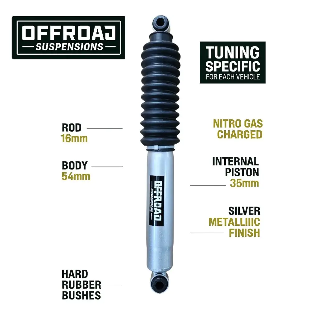 Shock absorber Taga Suzuki Samurai + 5cm Offroad Nitrogas