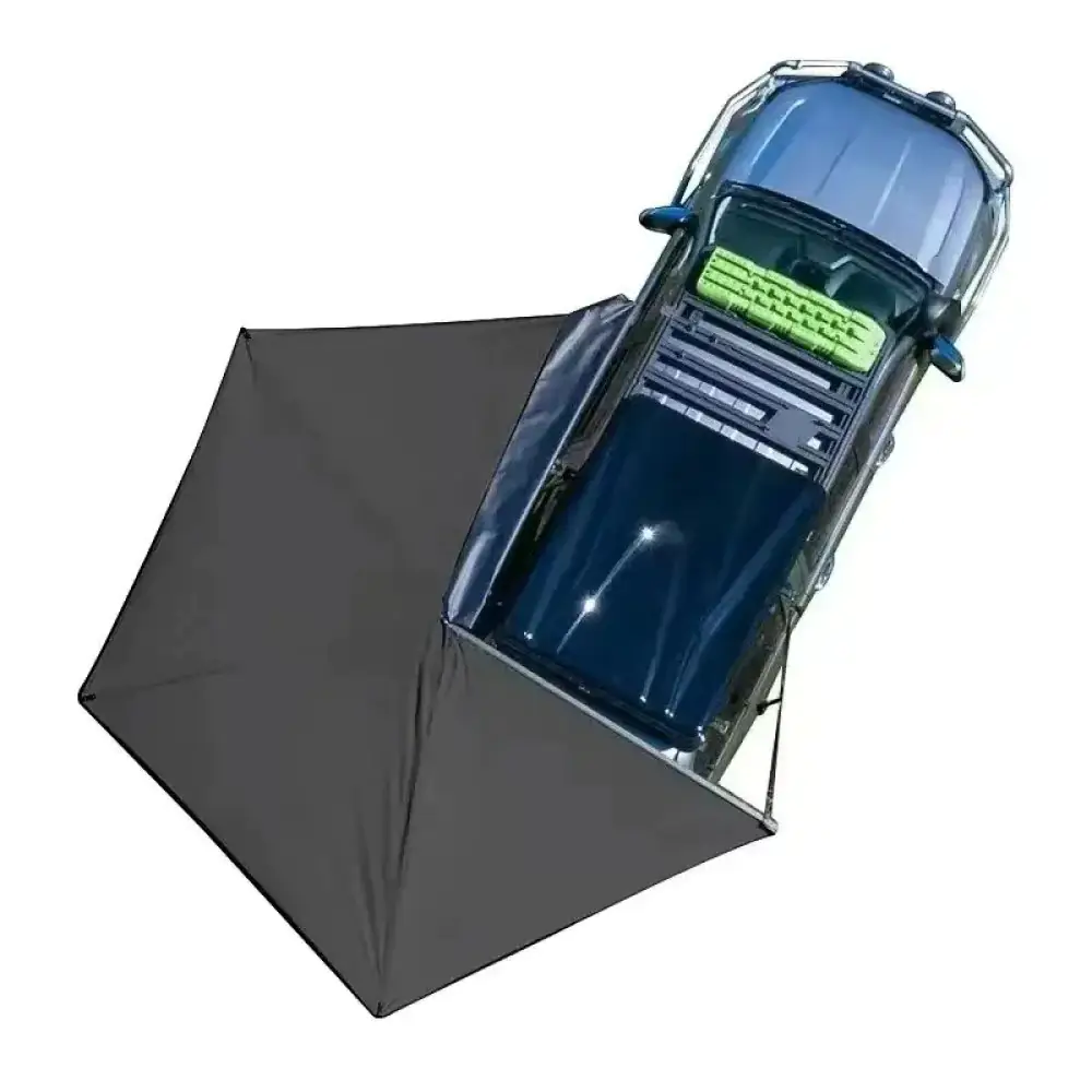 Side toldo with LED light of 270o Overland (2,5m) gray