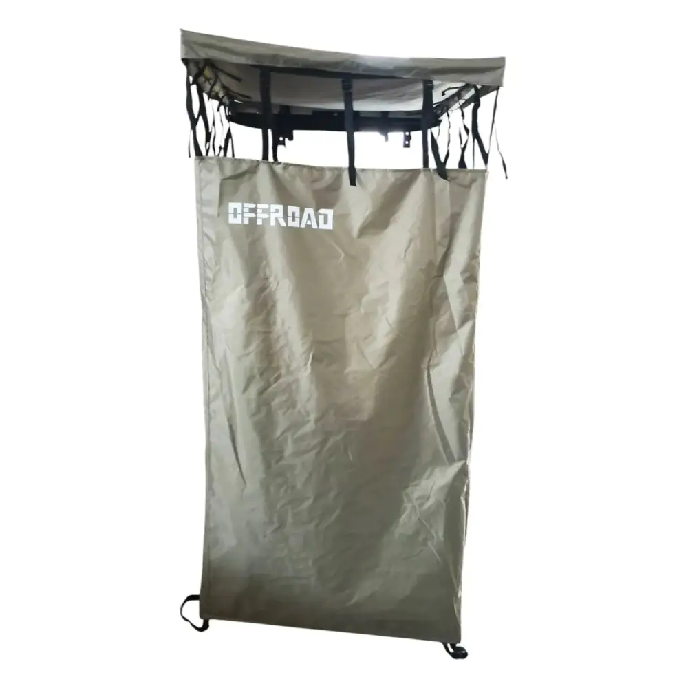 Camper awning Offroad (Advance Shower / Changer 1x1m) Green