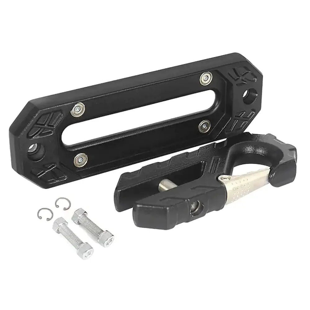 Fixed guide with built-in competition hook