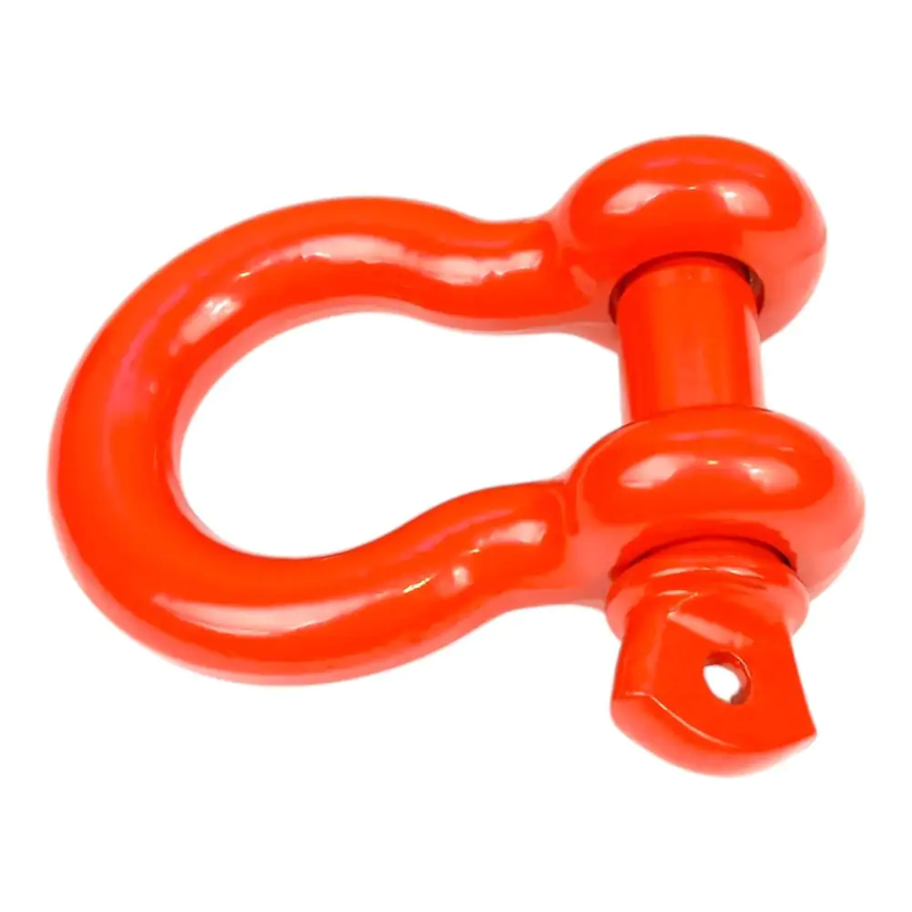 Steel shackle 3/4 "4.75t Punane color