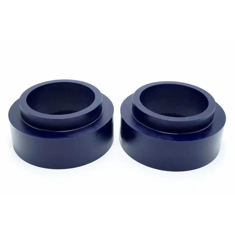 Suplementos delanteros/traseros poliuretano Land Rover Discovery I/II +5cm (90 ShA) AZUL