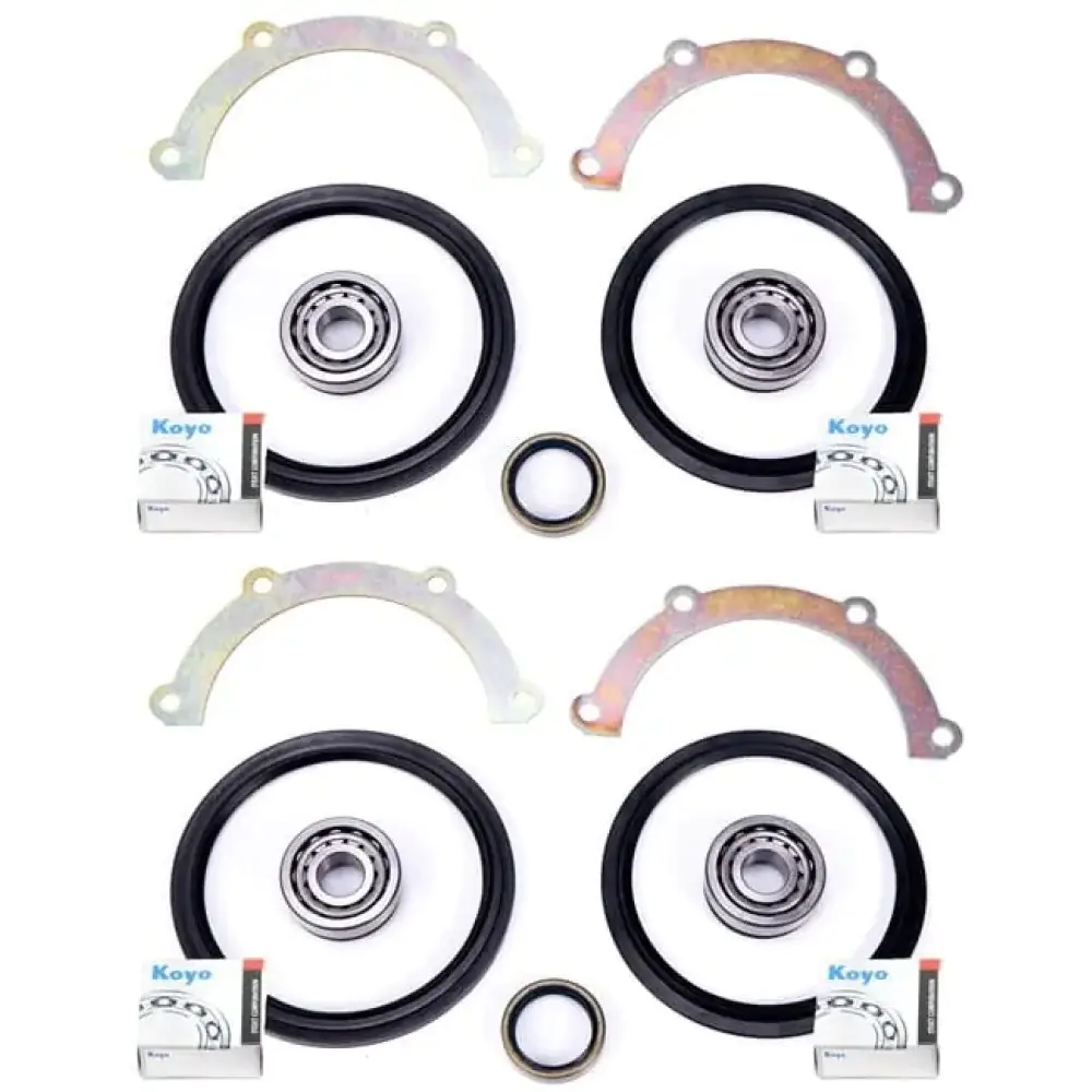 Kit de reparación de rótula lado izquierdo + derecho Nissan Patrol Y60 rodamientos + juntas KOYO MAX