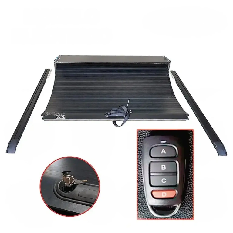Electric aluminum roller shutter for Pick Up