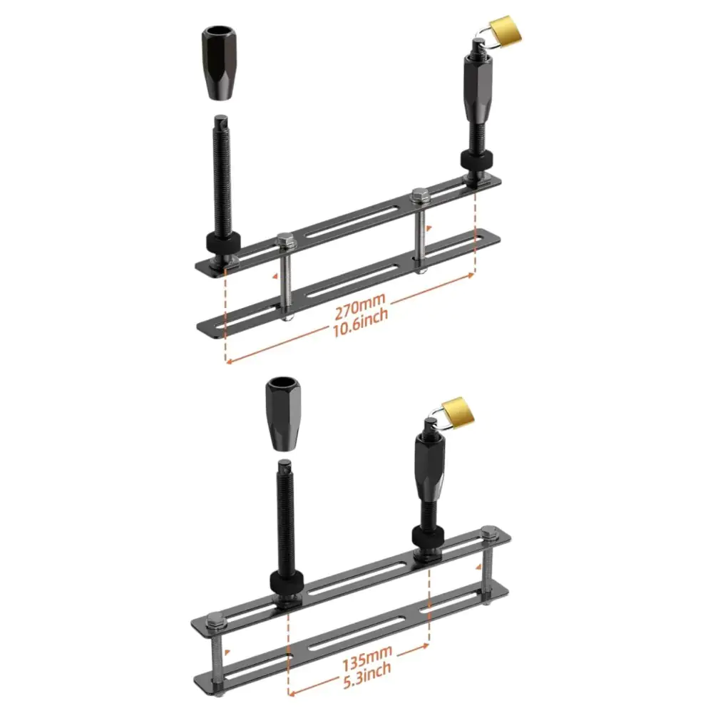 Supports for detachable plates