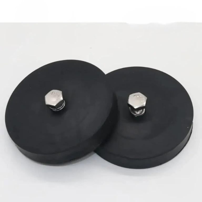 Set of 2 magnetic headlamp bases