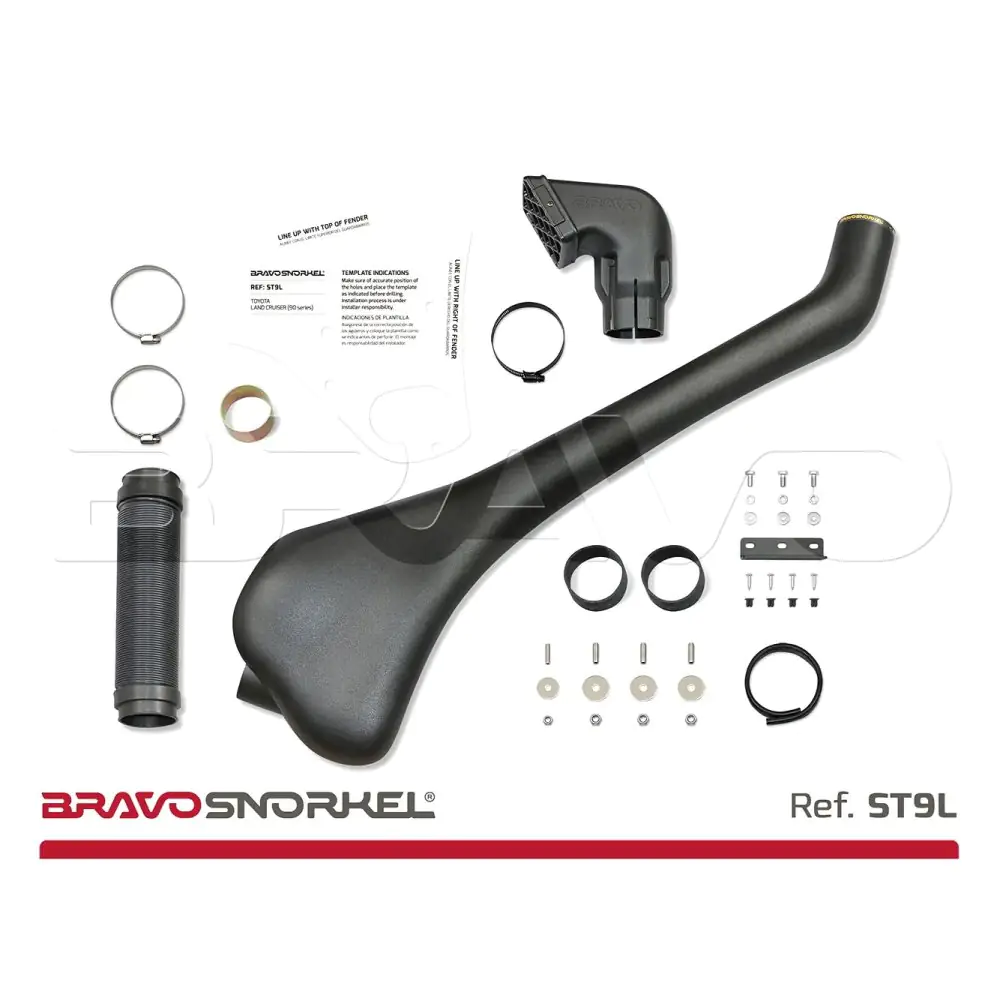 Bravo Snorkel Toyota Land Cruiser 90 (left side)