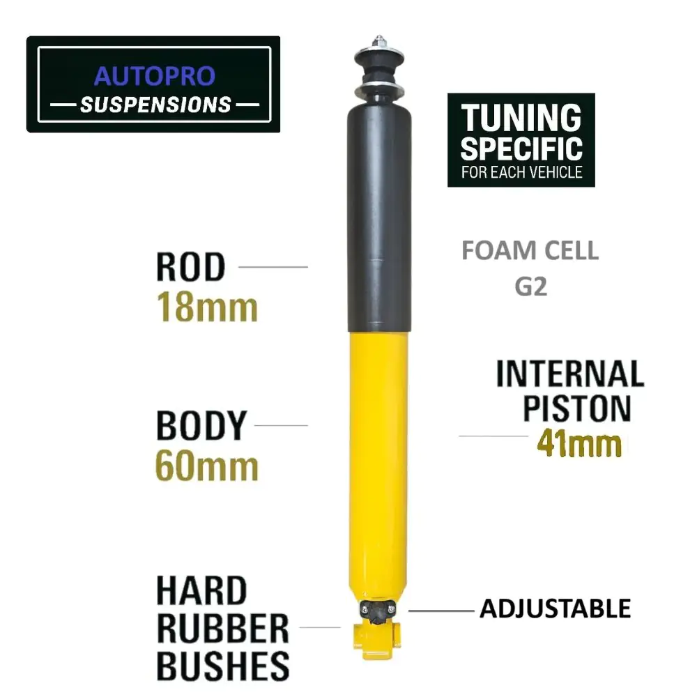 Shock absorber Taga Reinforced adjustable + 5cm AutoPro Mitsubishi Montero V60 and V80