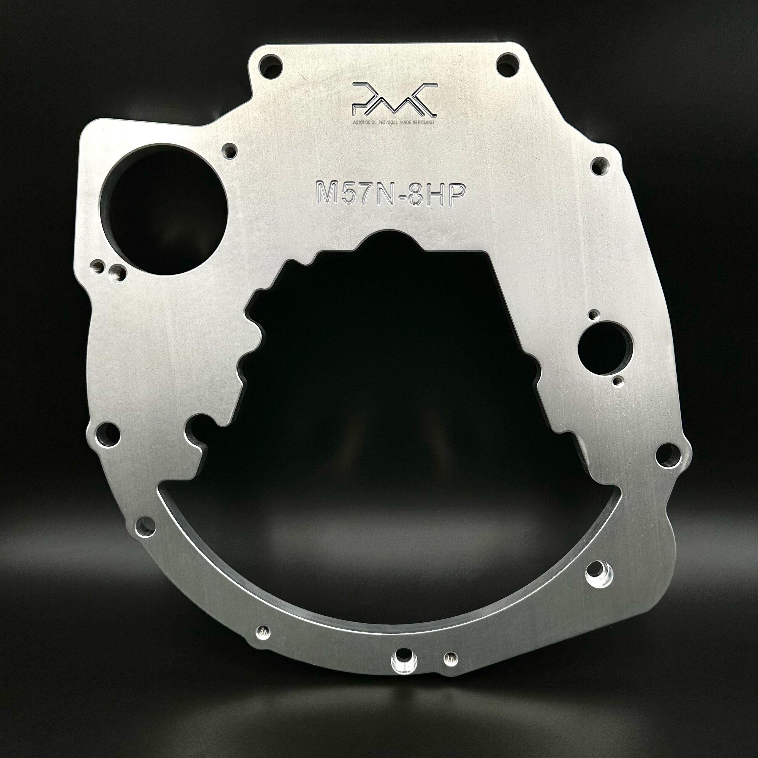 BMW M57N mootori ja ZF 8HP70/8HP75/8HP50 või GS6-53DZ/GS6X53DZ käardi adapter