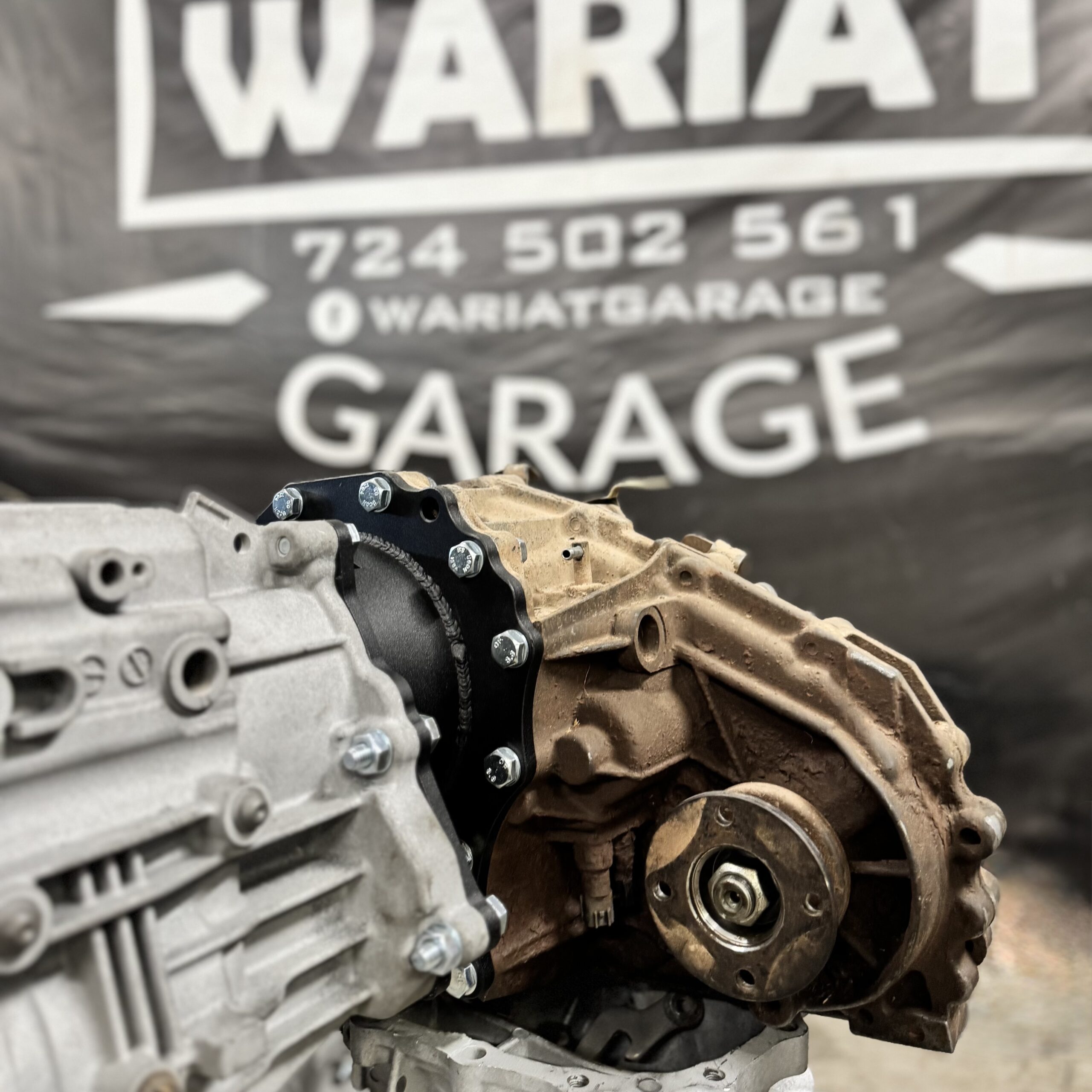 Nissan Navara D40 2.5 ja Pathfinder R51 2.5 reduktsioonikasti adapter
