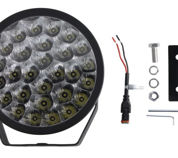 Lisakaugtuli YUKON 2.0 DRIVING LIGHT FLOOD 9″ 86W must 9500/11000lm SLD270941