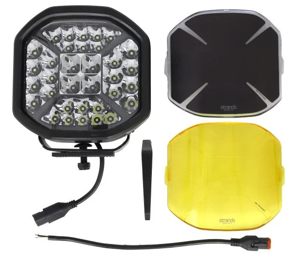 Esituli SIBERIA X DRIVING LIGHT 9″ 19/164W must 1440/13500lm SLD270961